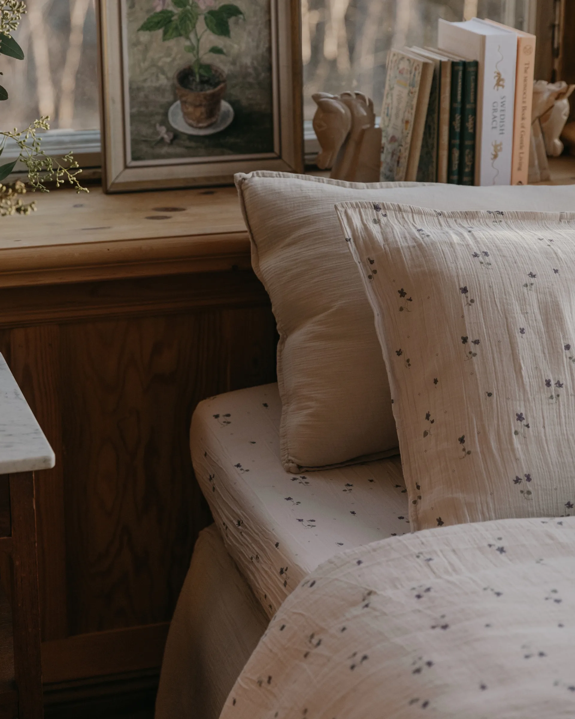 비올라 무슬린 매트리스 커버, 140x200x30 cm Garbo&Friends | 가르보앤프랜즈