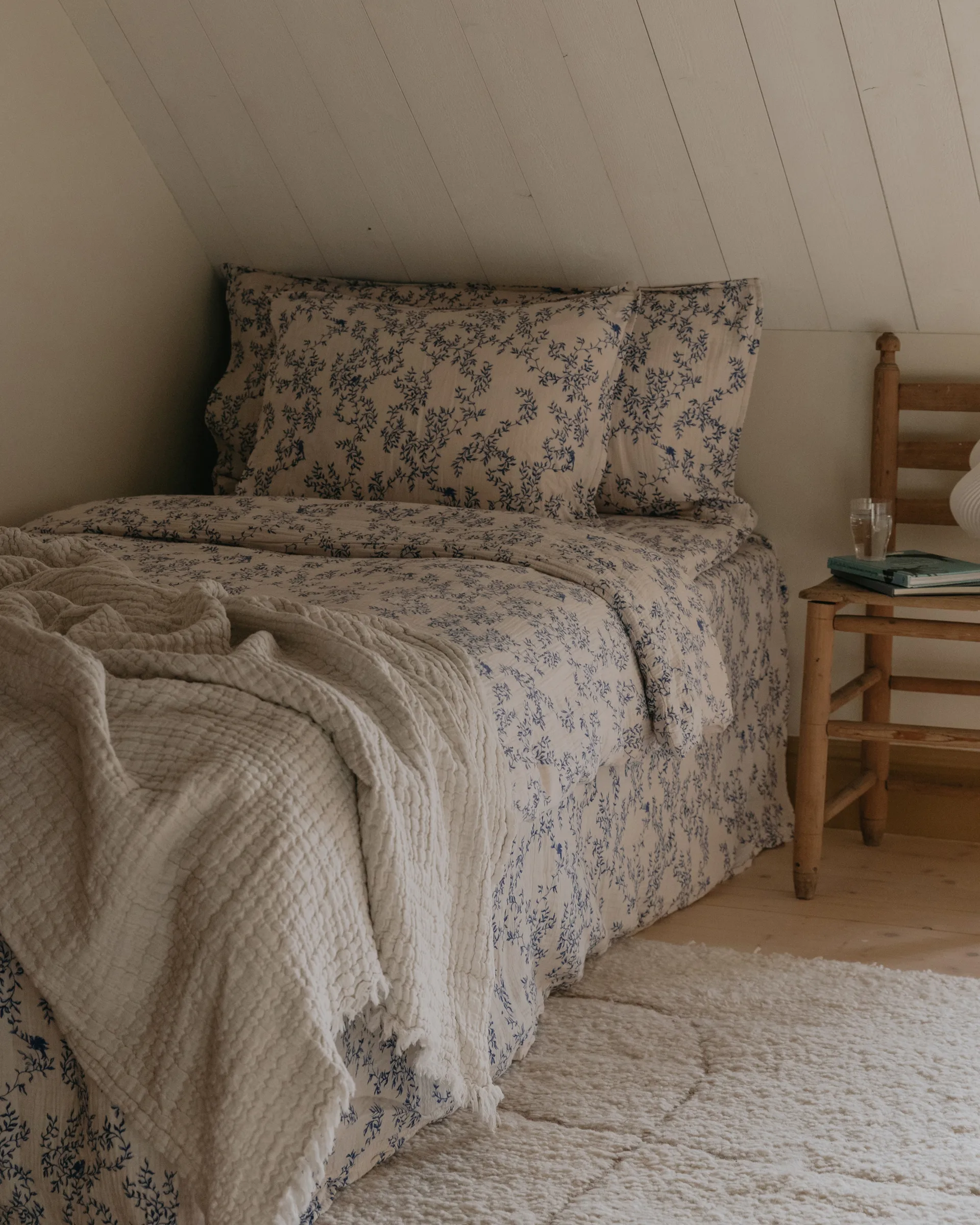 자르딤 무슬린 침구 세트, 150x210 cm/50x60 cm Garbo&Friends | 가르보앤프랜즈