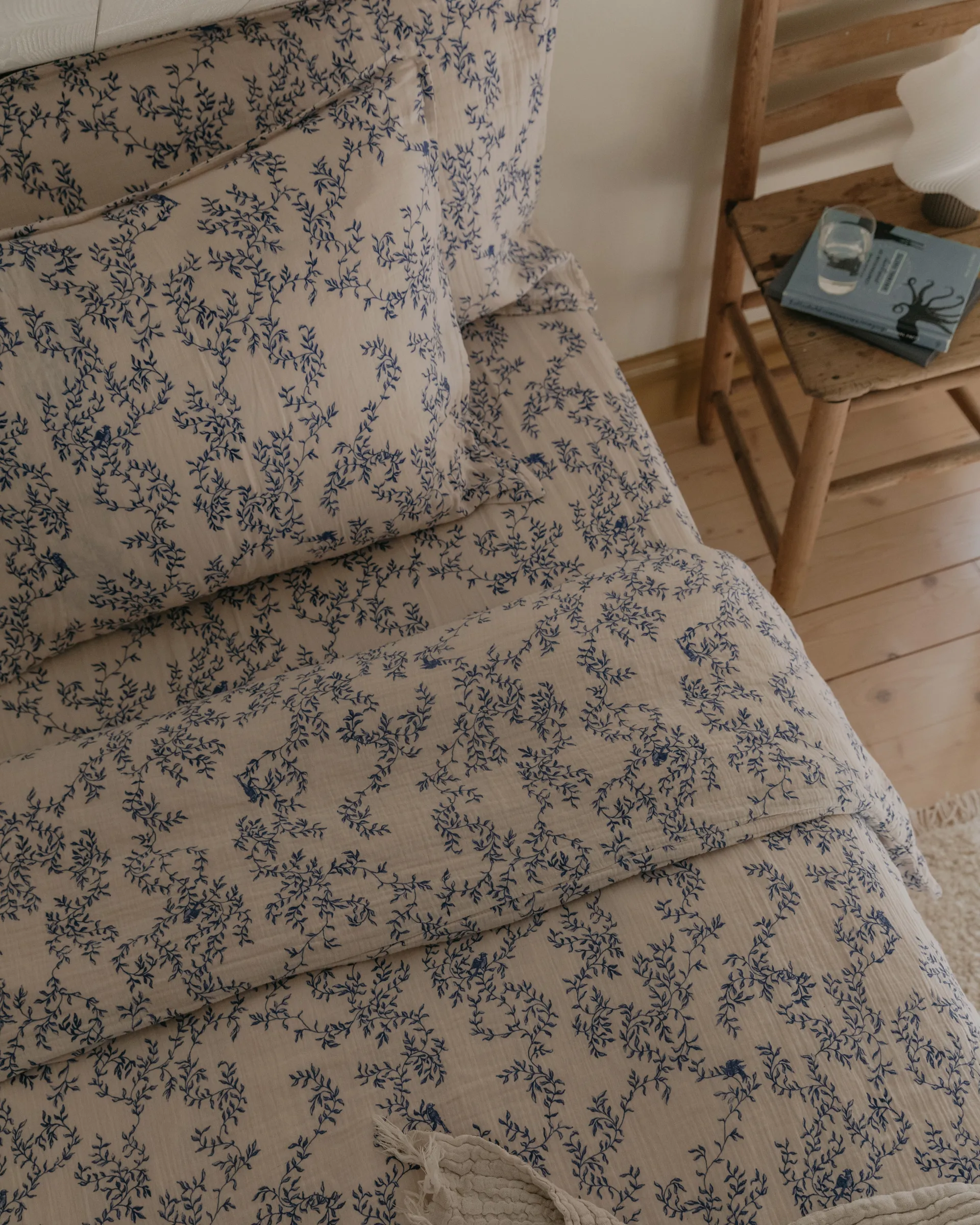 자르딤 무슬린 침구 세트, 150x210 cm/50x60 cm Garbo&Friends | 가르보앤프랜즈