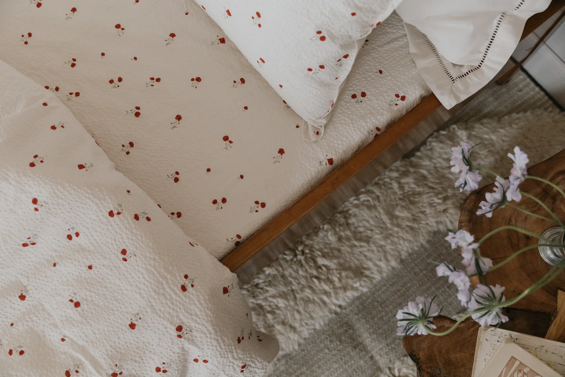 포피 시어서커 피티드 시트, 160x200x30 cm Garbo&Friends | 가르보앤프랜즈