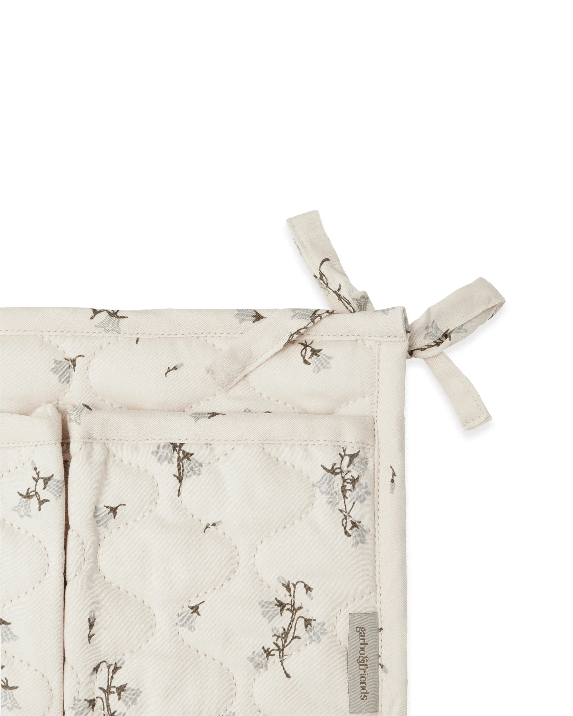 블루벨 새틴 퀼팅 베드 포켓, 18x43 cm Garbo&Friends | 가르보앤프랜즈