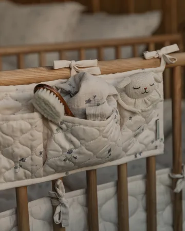 비올라 새틴 퀼트 베드 포켓 - 18x43 cm - Garbo&Friends | 가르보앤프랜즈