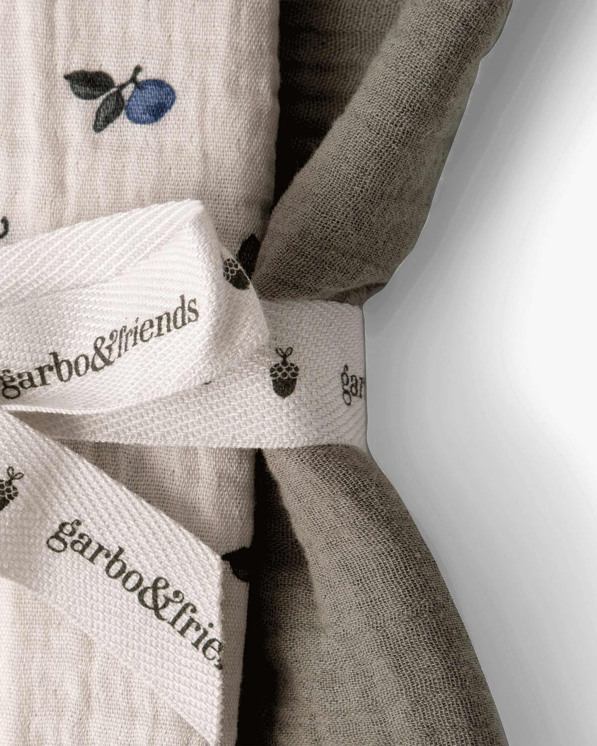 블루베리 무슬린 스몰 담요 2개 세트, 60x60 cm Garbo&Friends | 가르보앤프랜즈