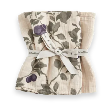 플럼 무슬린 담요 소형 2개 - 60x60 cm - Garbo&Friends | 가르보앤프랜즈