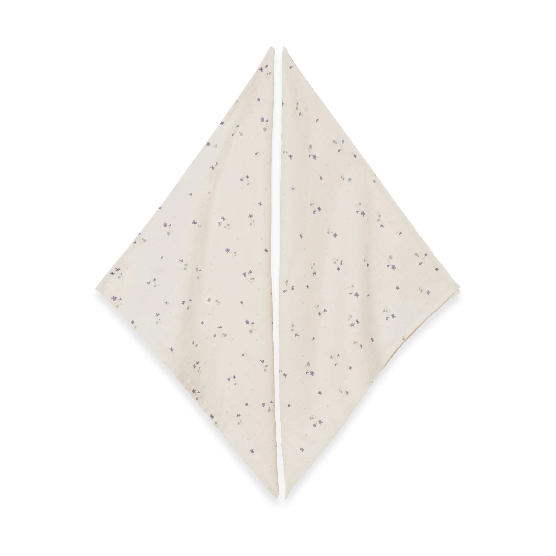 비올라 무슬린 스몰 담요 2개, 60x60 cm Garbo&Friends | 가르보앤프랜즈