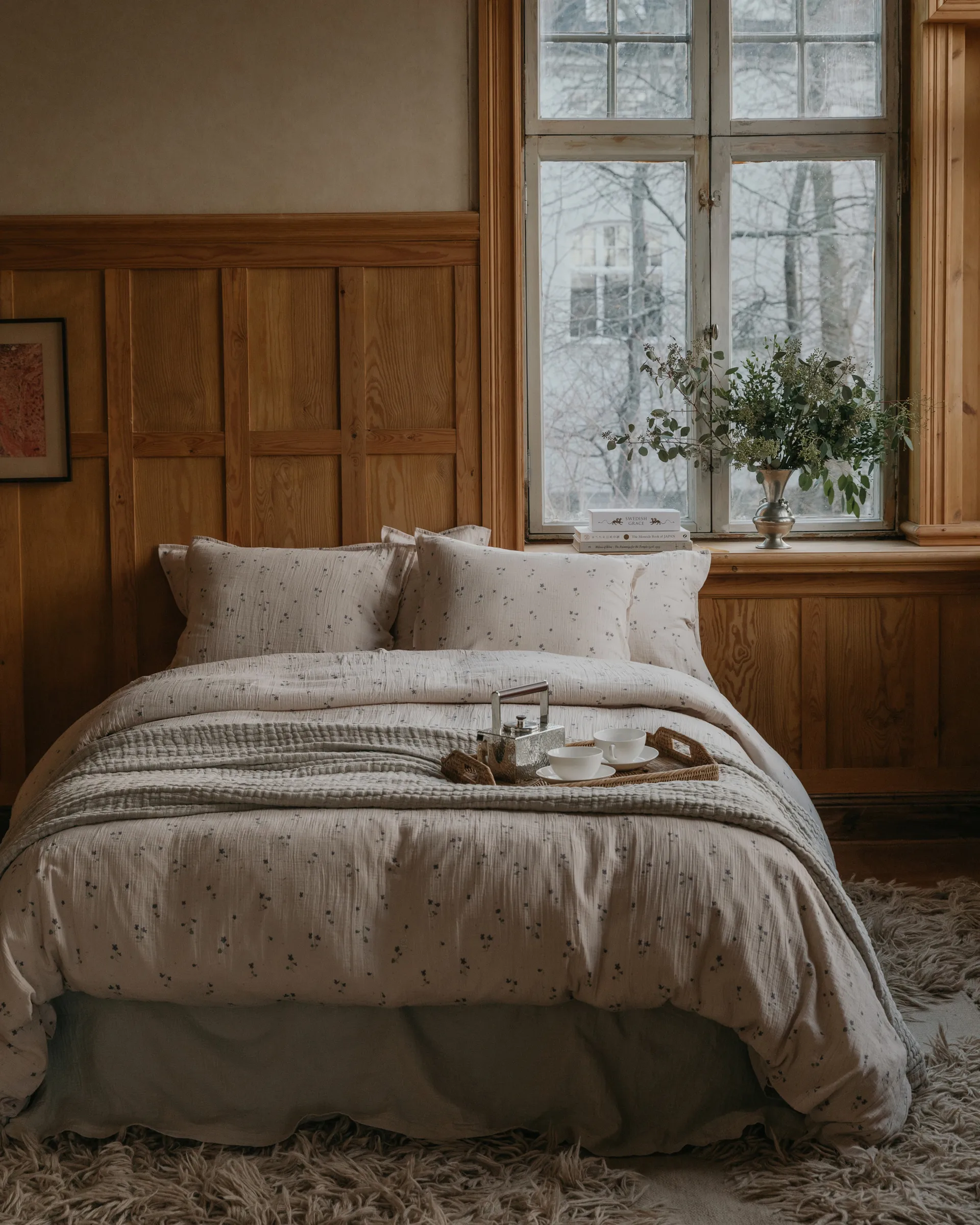 비올라 무슬린 더블 침구 커버, 220x220 cm Garbo&Friends | 가르보앤프랜즈