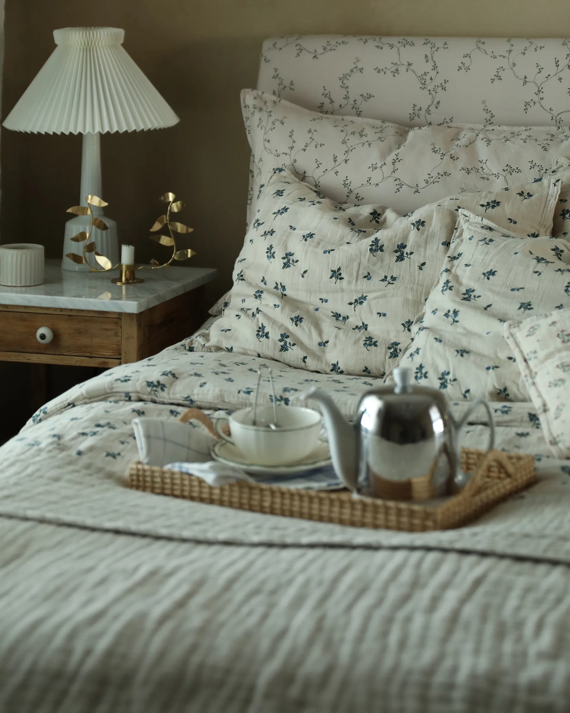 플럼 무슬린 이불 커버 더블, 240x220 cm Garbo&Friends | 가르보앤프랜즈