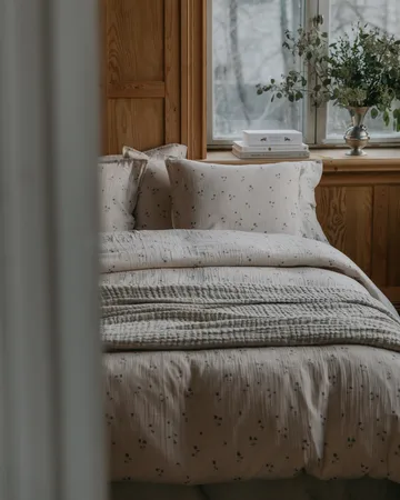 비올라 무슬린 더블 침구 커버 - 240x220 cm - Garbo&Friends | 가르보앤프랜즈