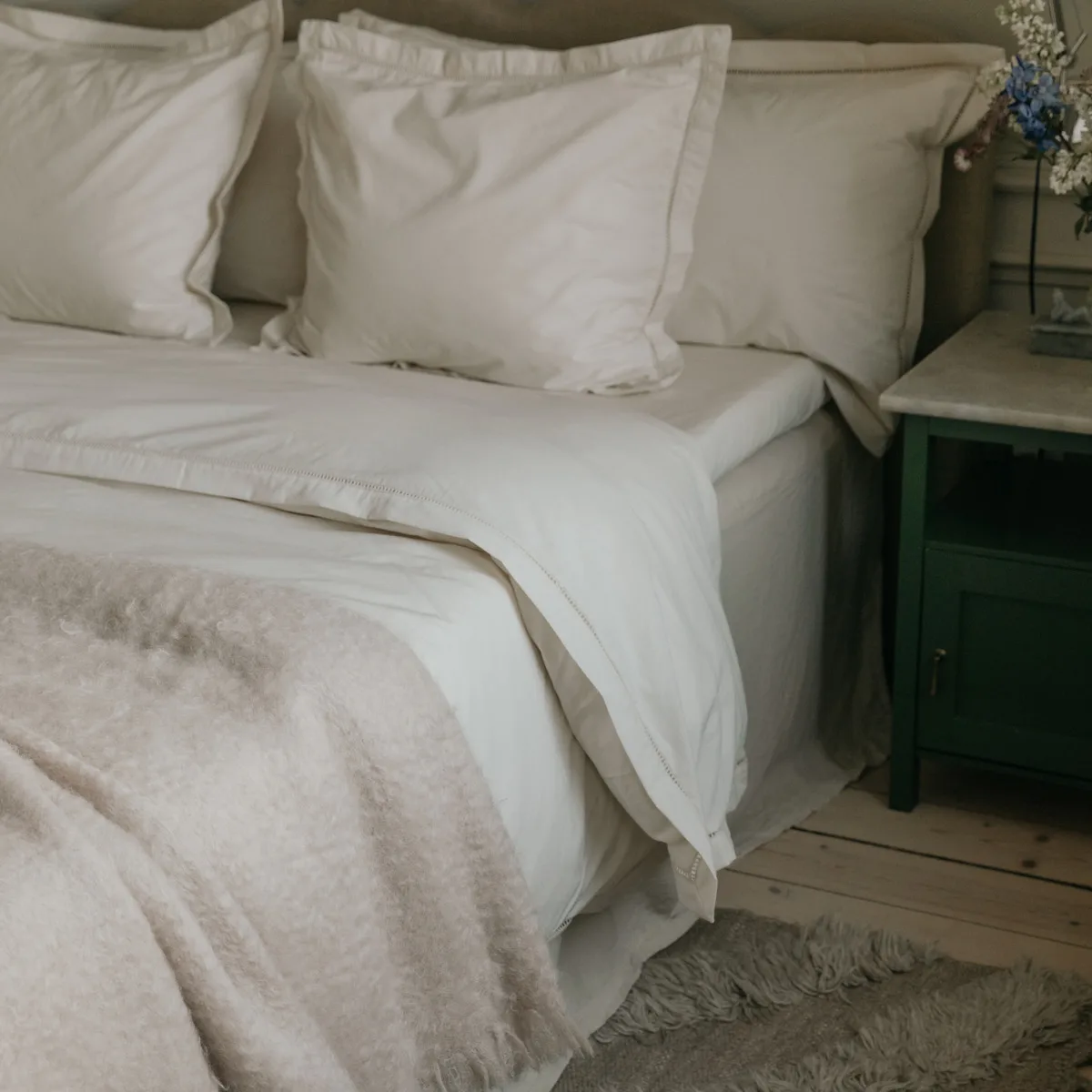 펄 레더 레이스 더블 이불 커버, 240x220 cm Garbo&Friends | 가르보앤프랜즈