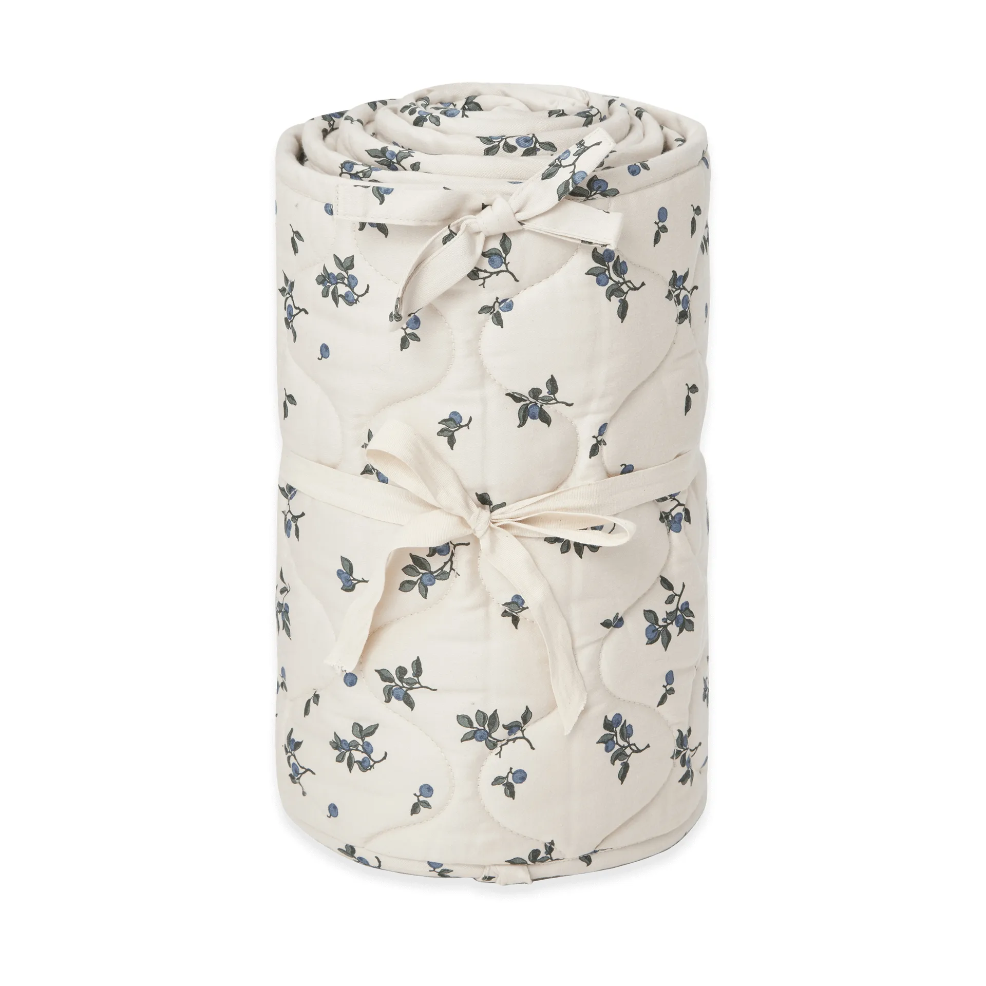 블루베리 새틴 퀼팅 베드 범퍼, 30x360 cm Garbo&Friends | 가르보앤프랜즈