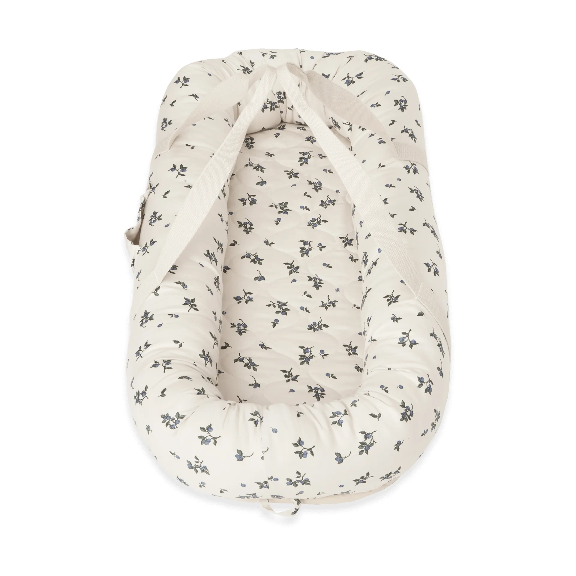 블루베리 새틴 퀼팅 베이비 네스트, 43x87x16 cm Garbo&Friends | 가르보앤프랜즈