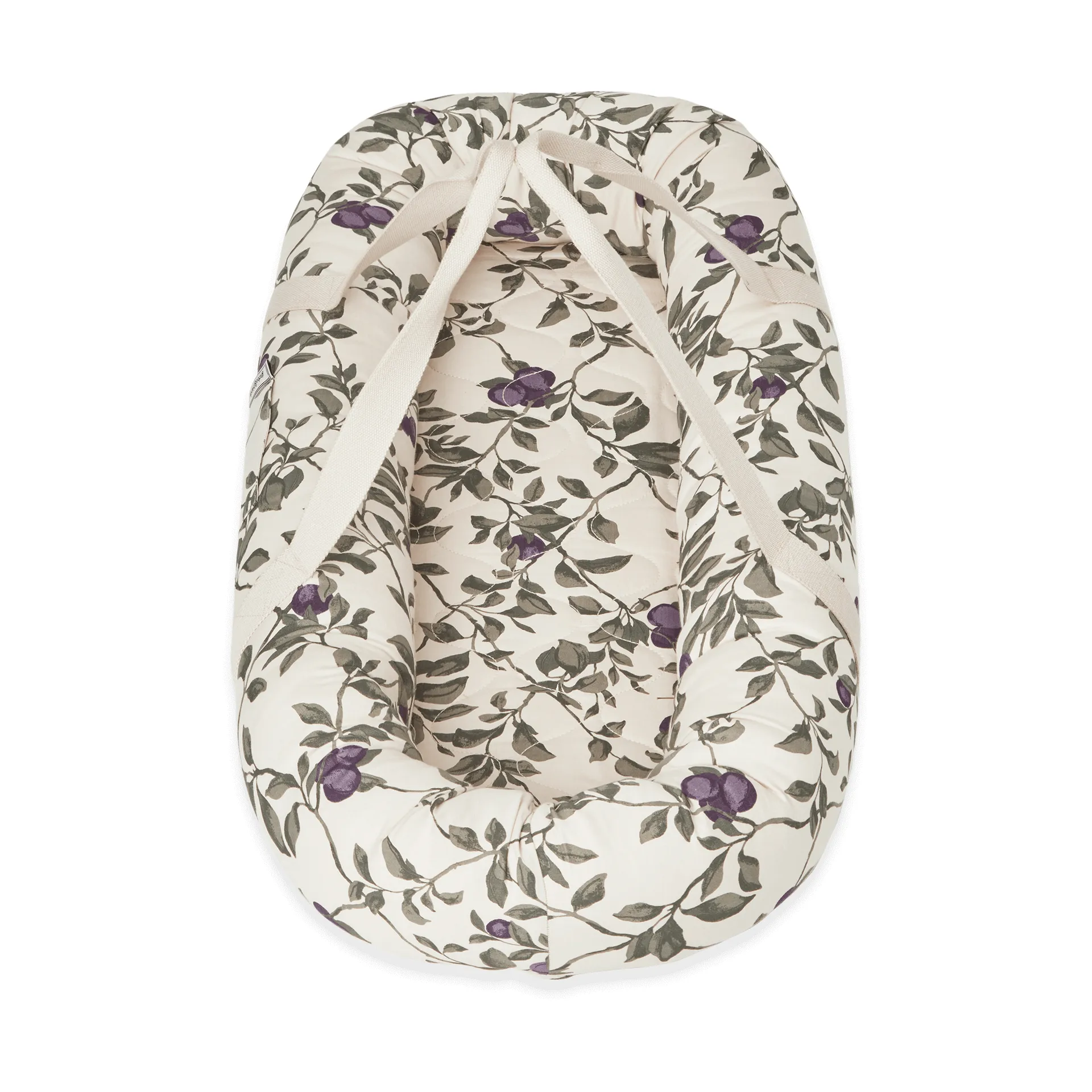 플럼 새틴 퀼팅 베이비 네스트, 43x87x16cm Garbo&Friends | 가르보앤프랜즈