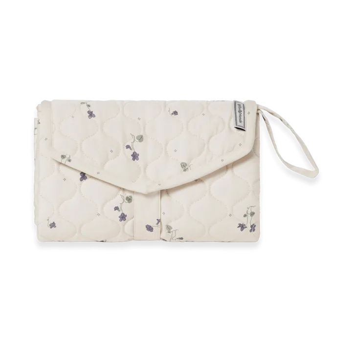 비올라 새틴 휴대용 기저귀 교환 매트 - 46x80 cm - Garbo&Friends | 가르보앤프랜즈