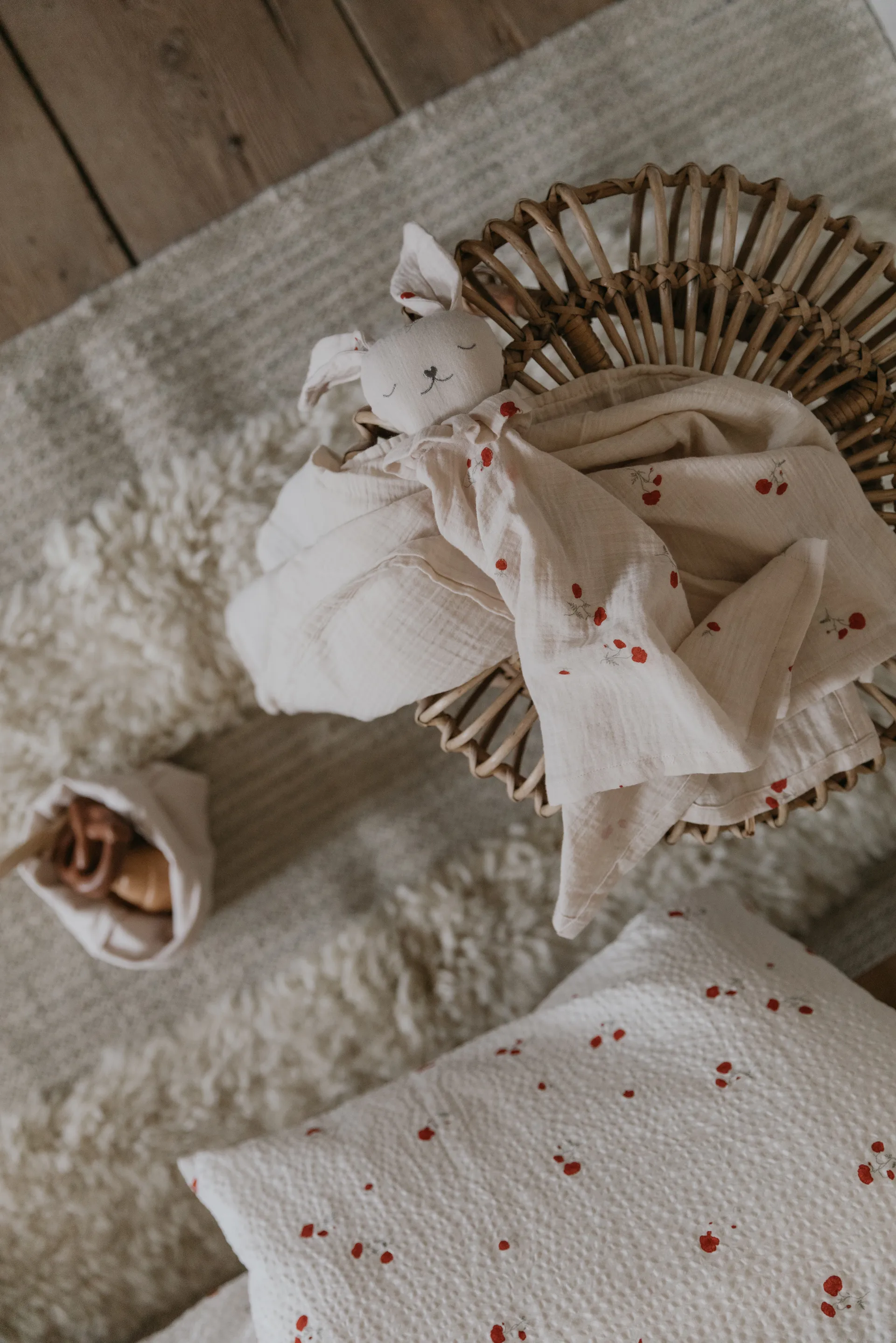 포피 무슬린 컴포터 블랭킷, 48x48 cm Garbo&Friends | 가르보앤프랜즈