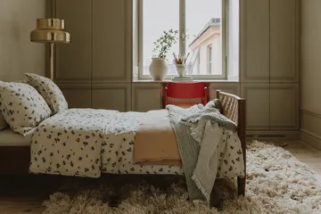 블루베리 무슬린 베개 커버 - 50x70 cm - Garbo&Friends | 가르보앤프랜즈