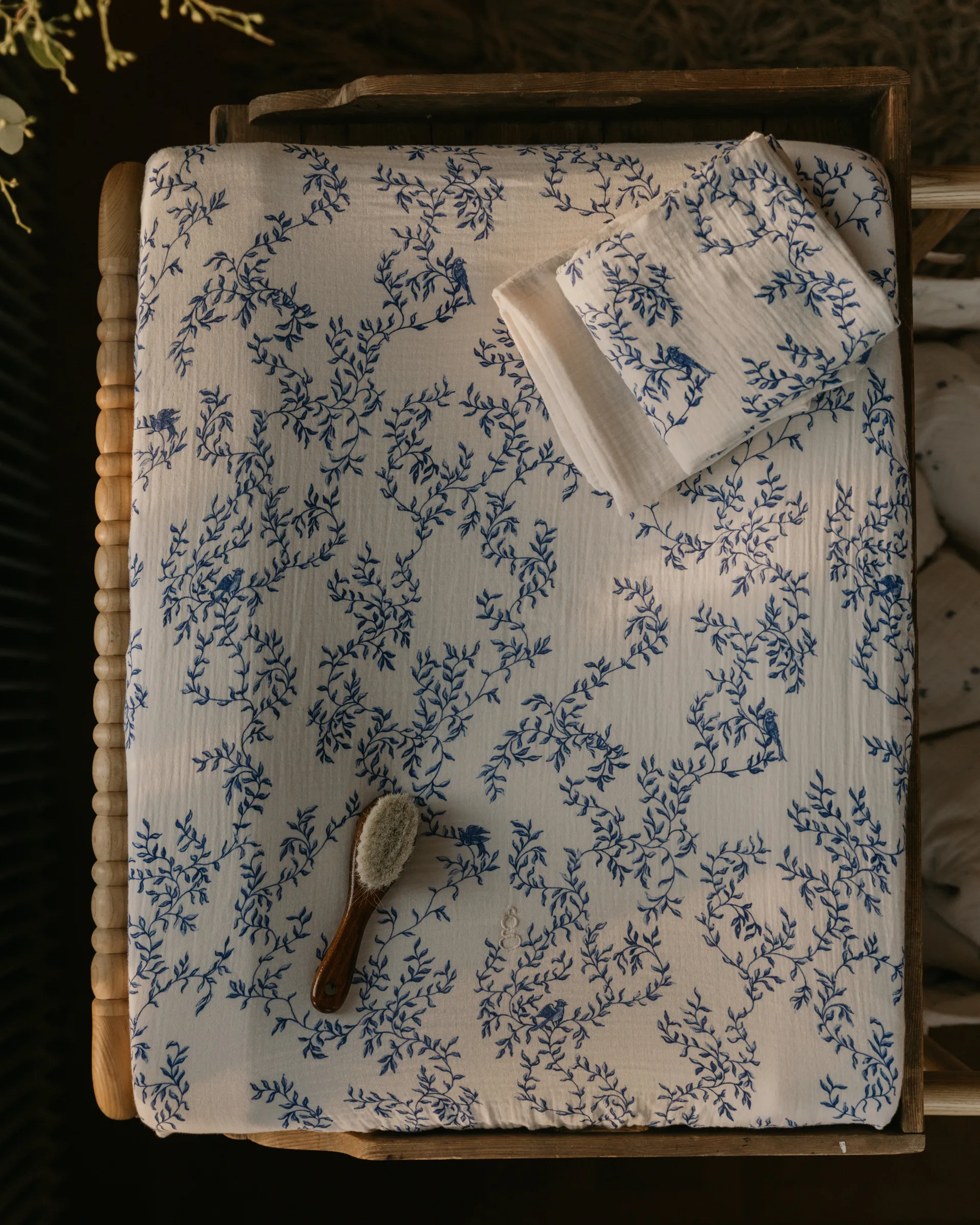 자르딤 무슬린 기저귀 교환 패드 커버, 50x70x15 cm Garbo&Friends | 가르보앤프랜즈