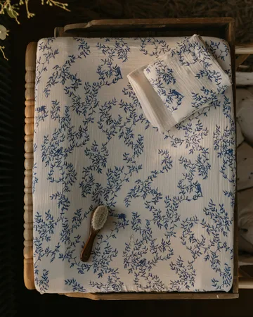 자르딤 무슬린 기저귀 교환 패드 커버 - 50x70x15 cm - Garbo&Friends | 가르보앤프랜즈