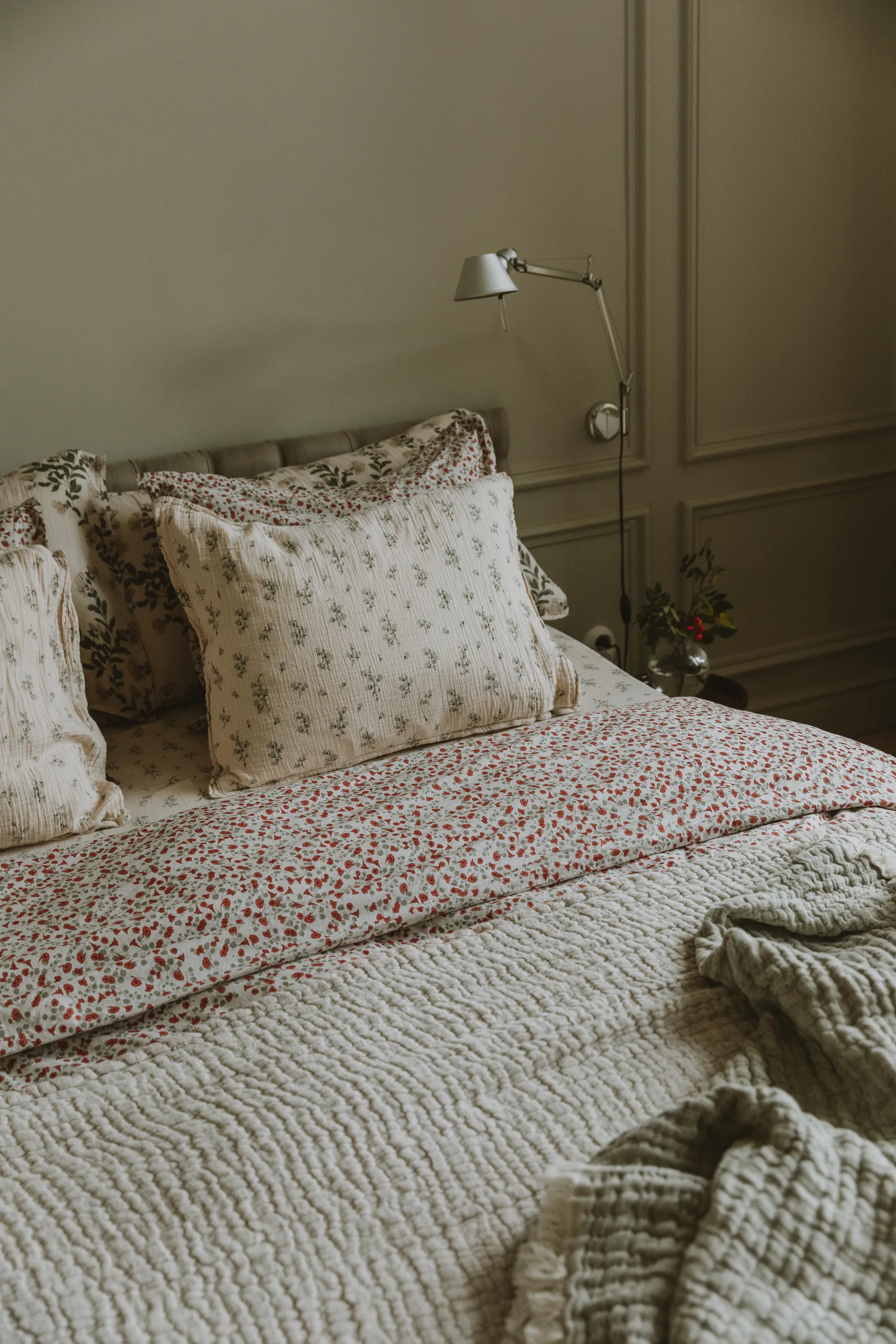 블루벨 무슬린 베개 커버, 50x75 cm Garbo&Friends | 가르보앤프랜즈