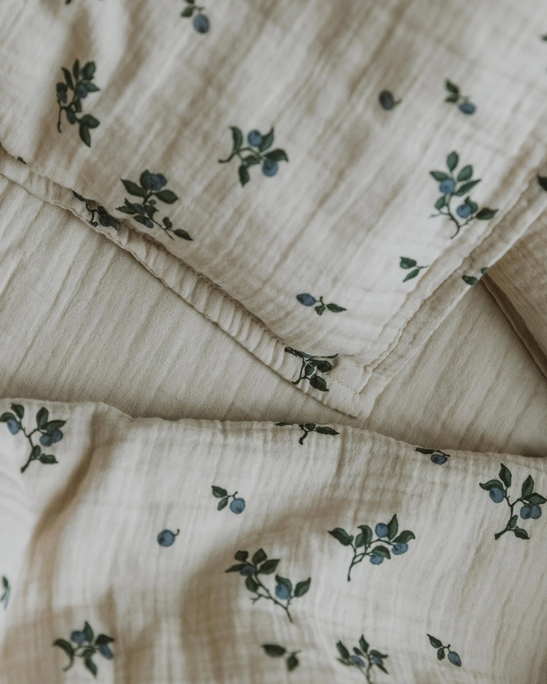 블루베리 무슬린 침구 세트 아기용, 70x100 cm/40x45 cm Garbo&Friends | 가르보앤프랜즈