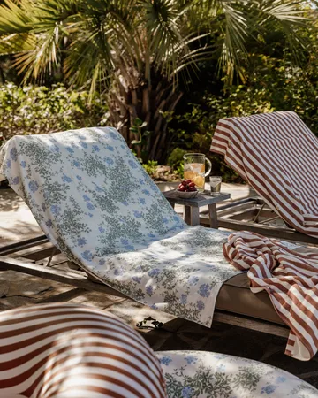 플럼바고 테리 욕실 타월 - 70x140 cm - Garbo&Friends | 가르보앤프랜즈