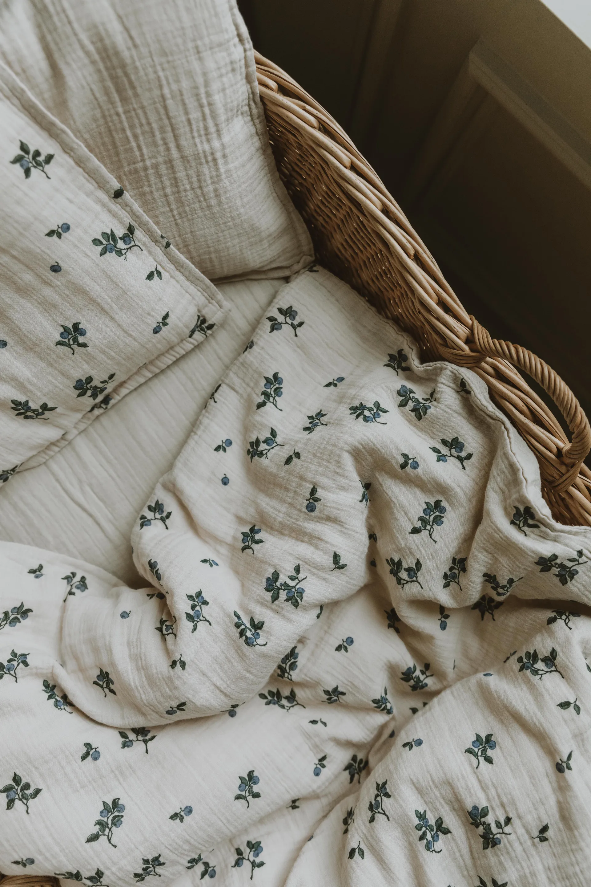 블루베리 무슬린 침구 세트 아기용, 70x80 cm/28x35 cm Garbo&Friends | 가르보앤프랜즈