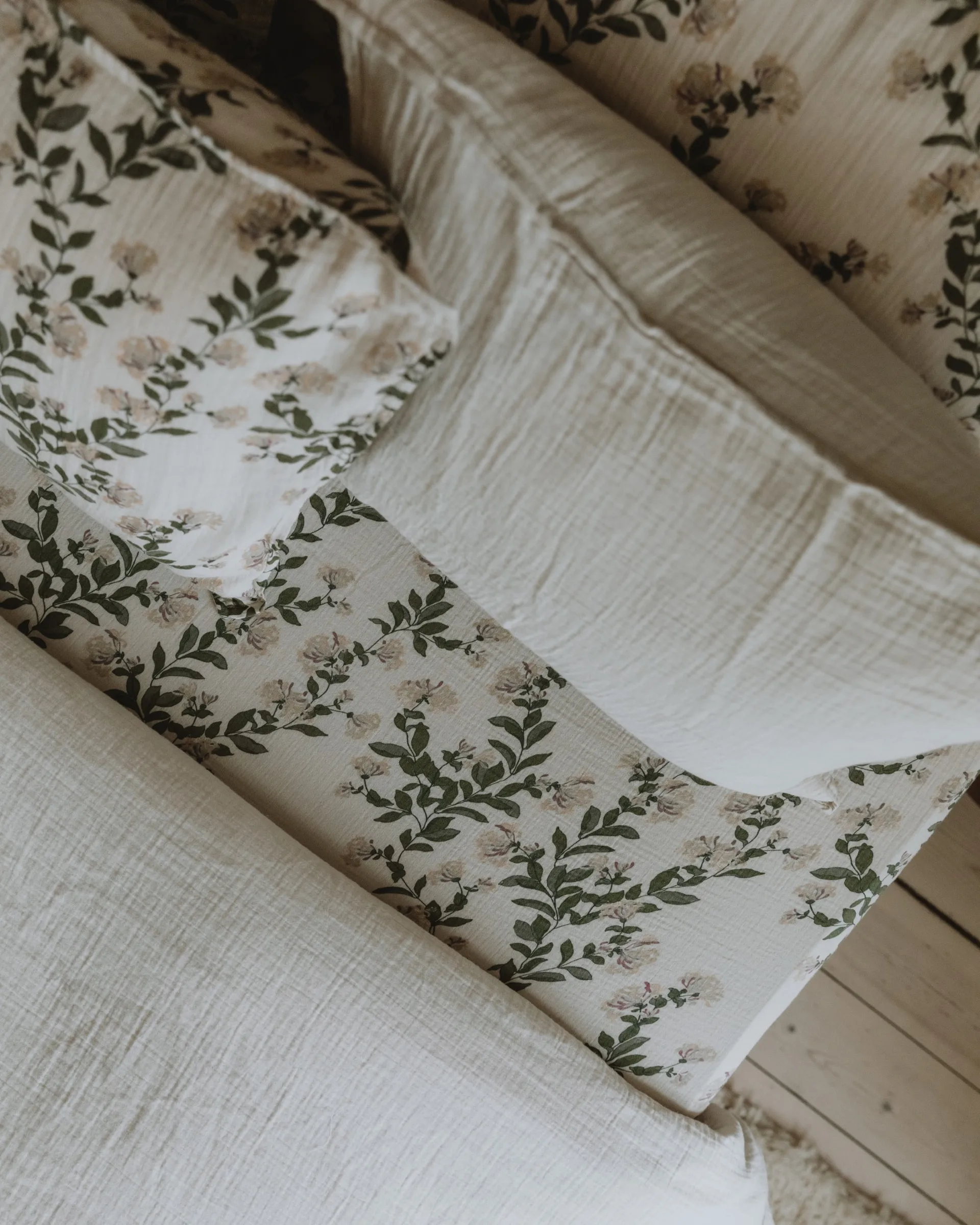 허니써클 무슬린 매트리스 커버, 90x200x30 cm Garbo&Friends | 가르보앤프랜즈