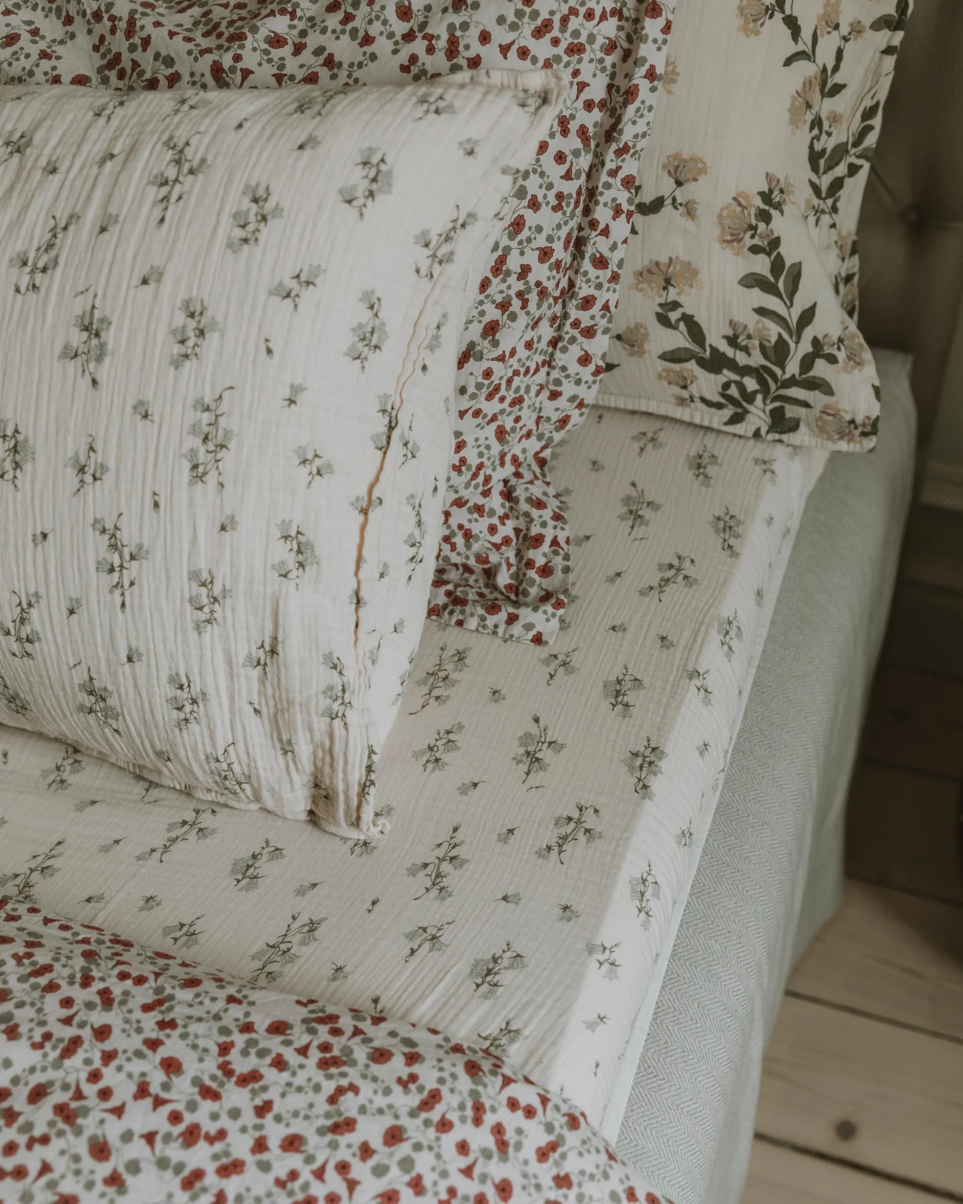 블루벨 무슬린 매트리스 커버, 90x200x30 cm Garbo&Friends | 가르보앤프랜즈