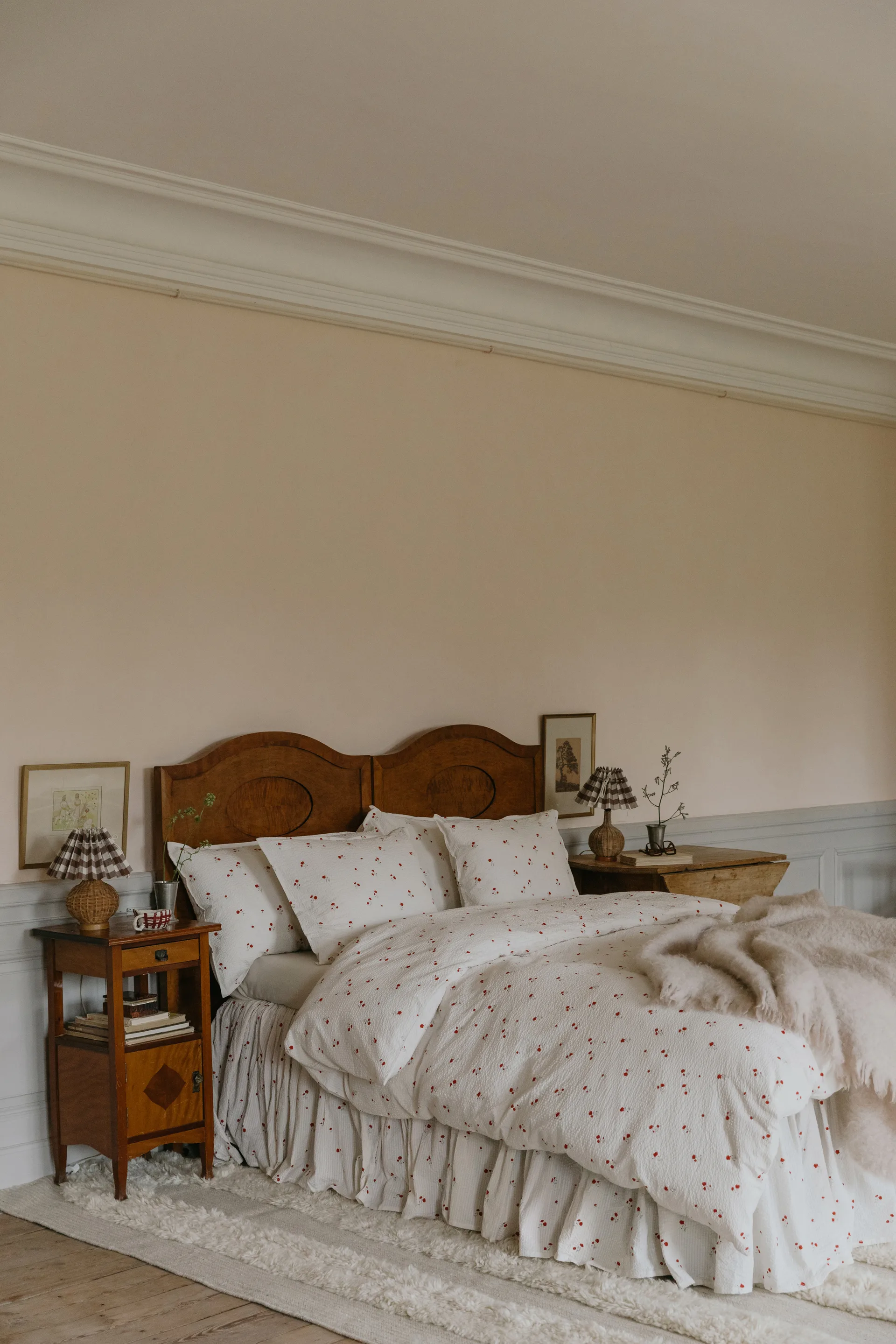 포피 시어서커 베드 스커트, 90x200x45 cm Garbo&Friends | 가르보앤프랜즈