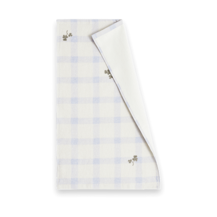 Gingham Sorrel Blue 테리 손님용 타월 2개 세트, 30x50 cm Garbo&Friends | 가르보앤프랜즈