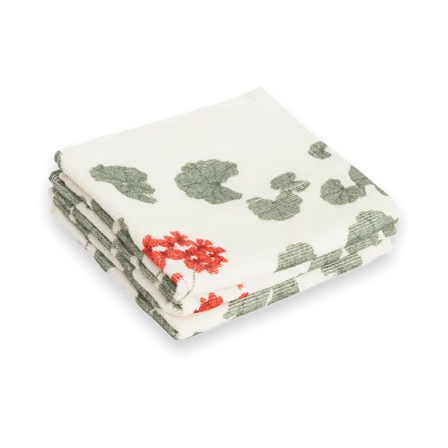 Pelargonium 테리 타월 3개 세트, 30x30 cm Garbo&Friends | 가르보앤프랜즈