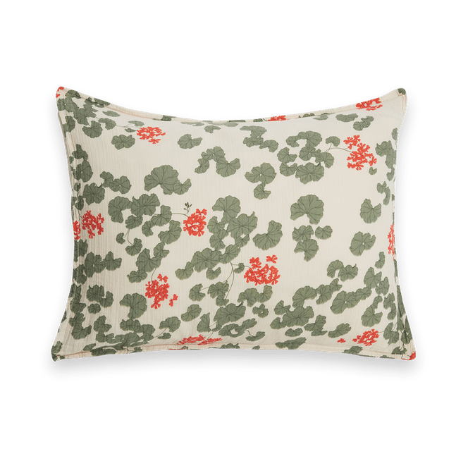 Pelargonium 무슬린 베개 커버 - 50x70 cm - Garbo&Friends | 가르보앤프랜즈