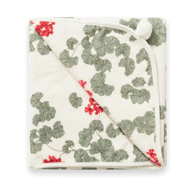 Pelargonium 테리 후드 타월, 80x80 cm Garbo&Friends | 가르보앤프랜즈
