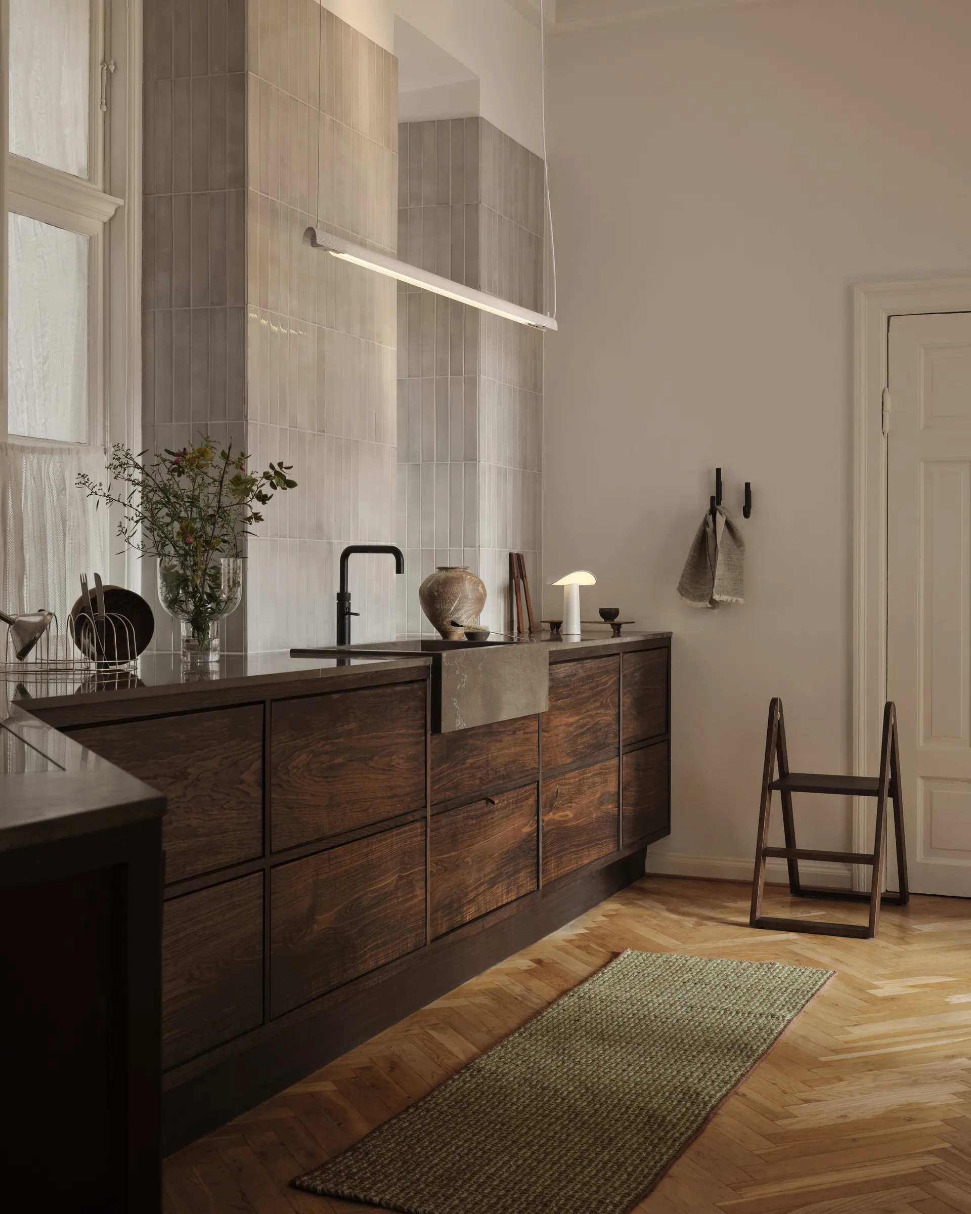 라덴트 펜던트 조명 롱 135 cm, White Gejst | 가이스트