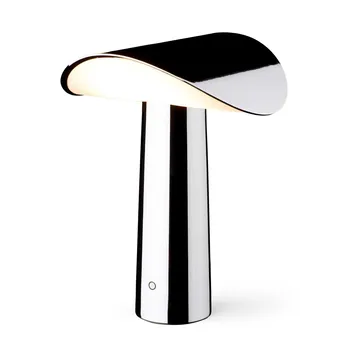 리움 무선 테이블 조명 22.5 cm - Chrome - Gejst | 가이스트