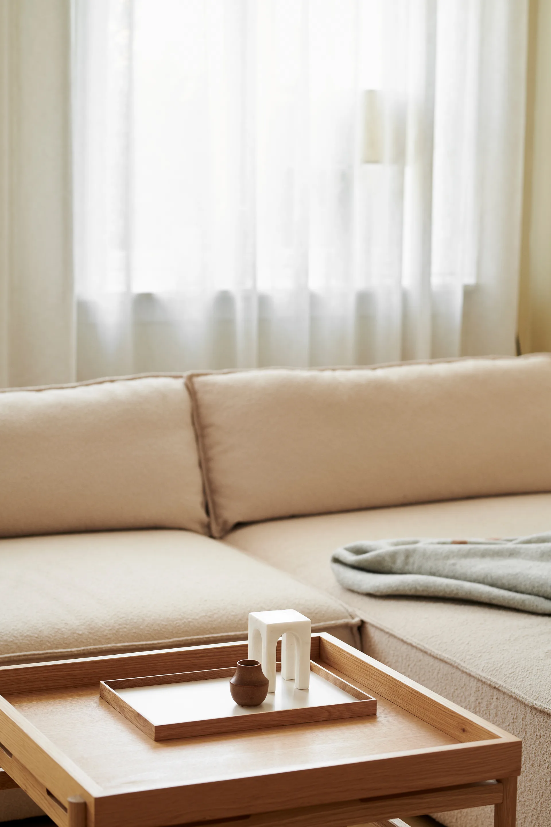 프레임 트레이 미듐 23x34 cm, Oak-beige Gejst | 가이스트