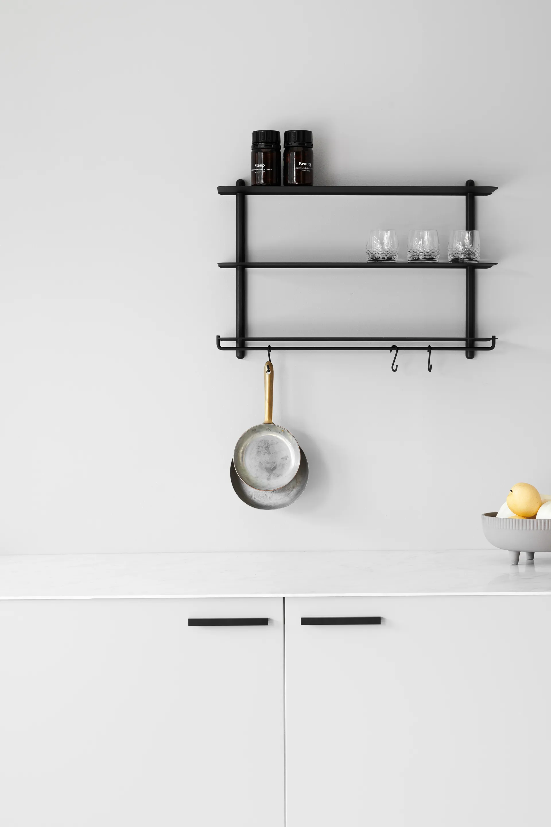 선반용 니보 후크 3개 세트, Black Gejst | 가이스트