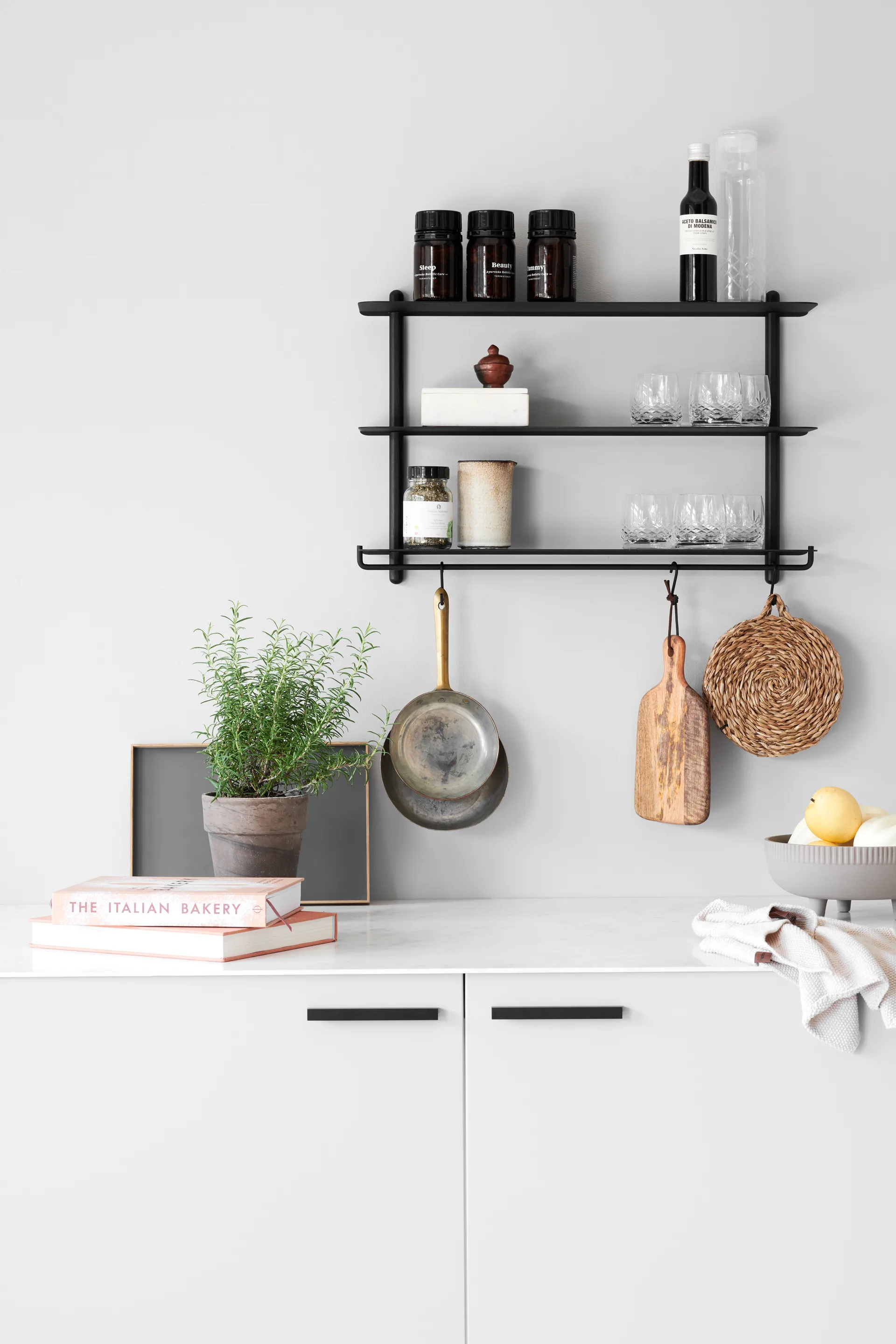 선반용 니보 후크 3개 세트, Black Gejst | 가이스트