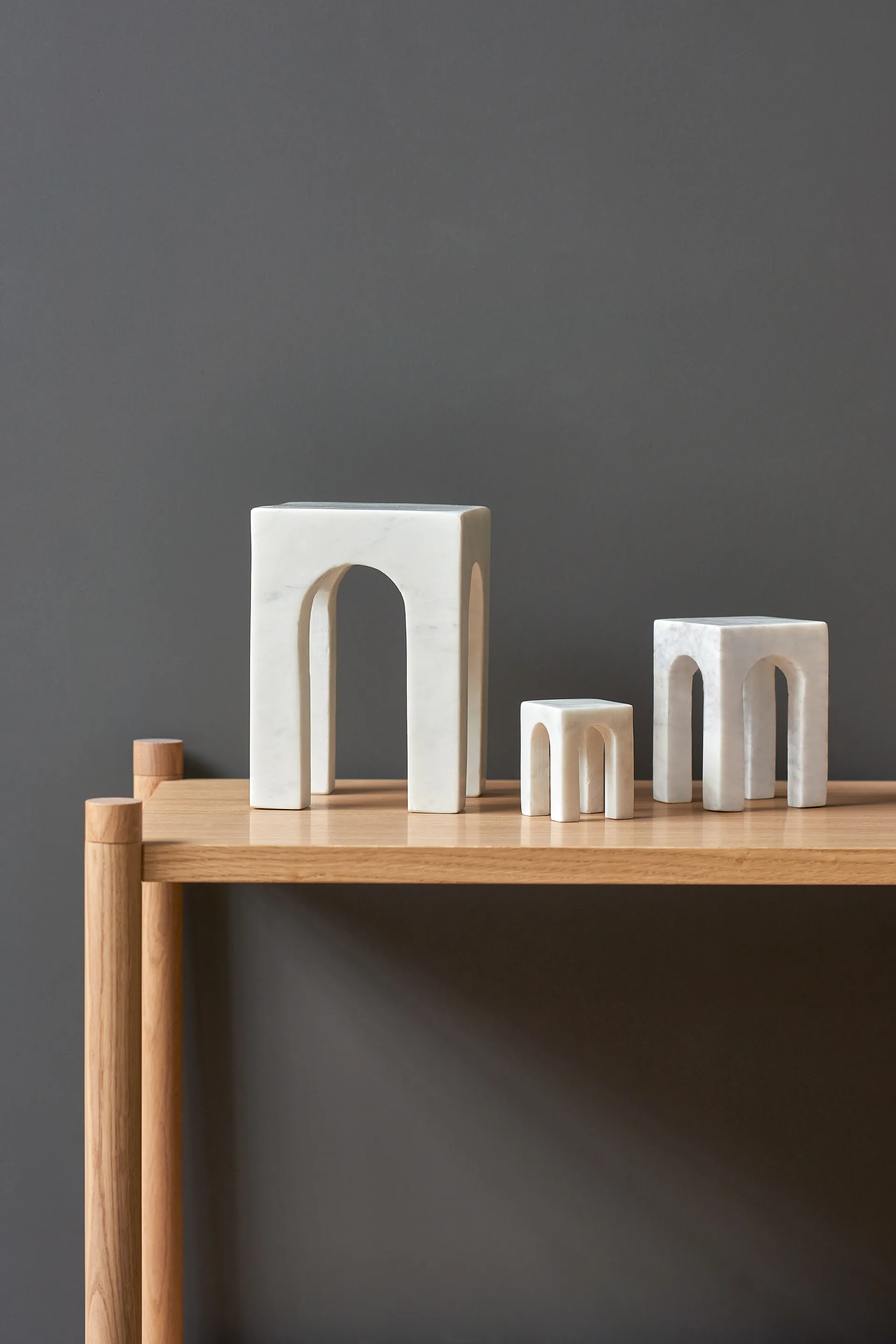 아르키스 북엔드 3 피스, White Gejst | 가이스트