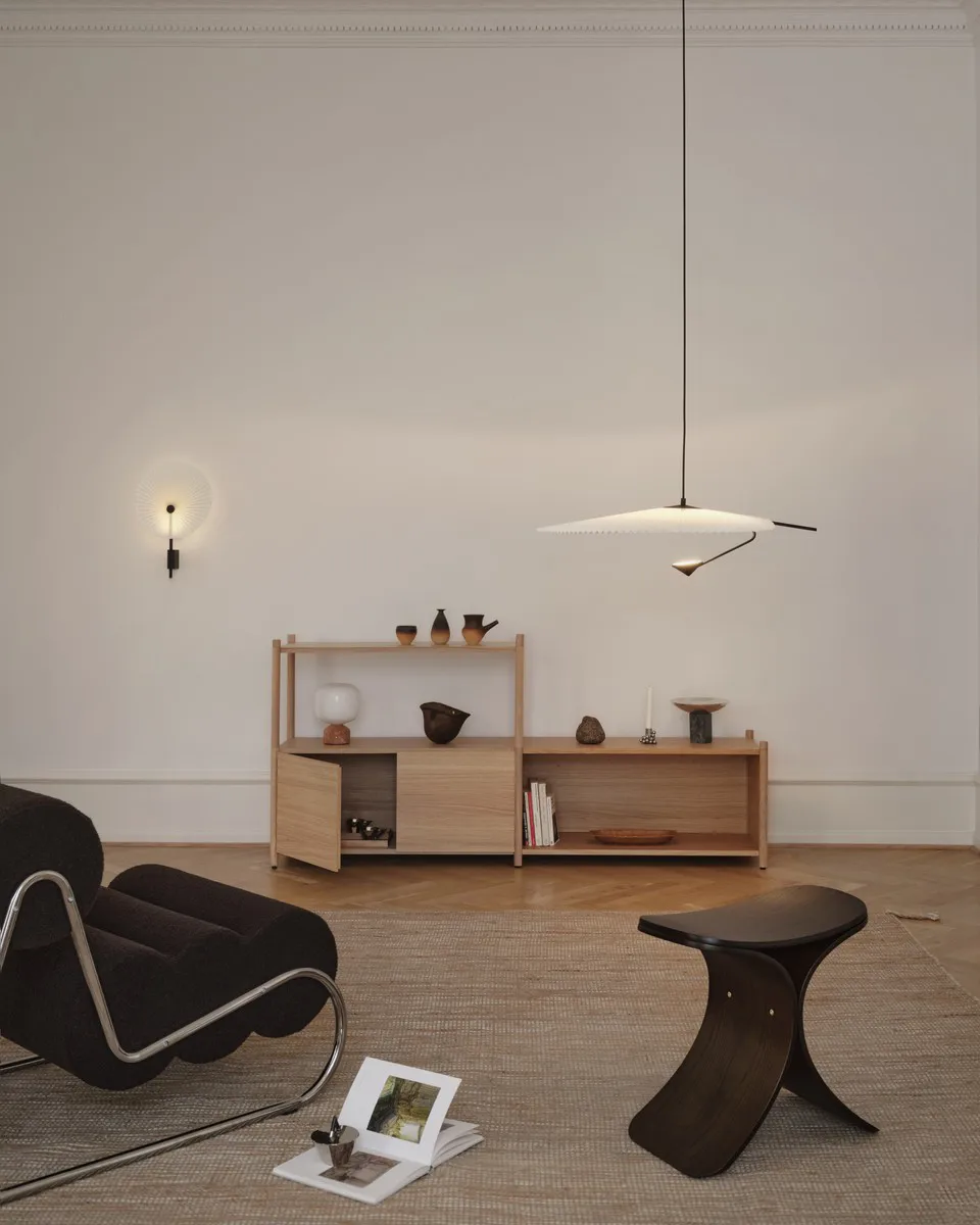 루노 스툴 48x28x72 cm, Dark oak Gejst | 가이스트