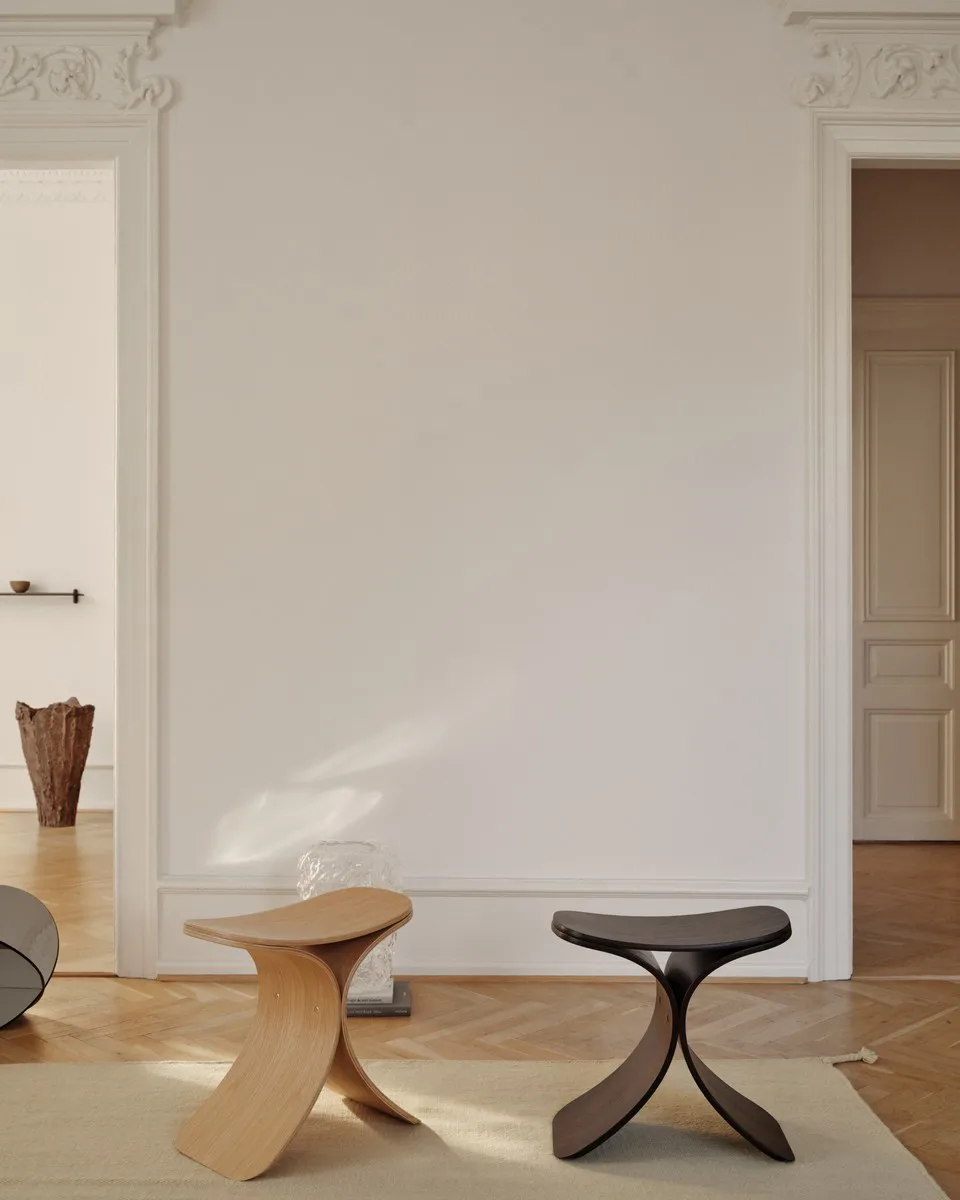 루노 스툴 48x28x72 cm, Oak Gejst | 가이스트