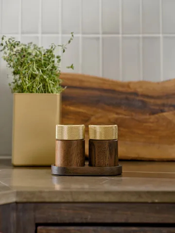 시나 소금 & 후추 그라인더 6 cm - Dark ash-brass - Gejst | 가이스트