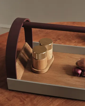 시나 소금 & 후추 그라인더 6 cm - Oak-brass - Gejst | 가이스트