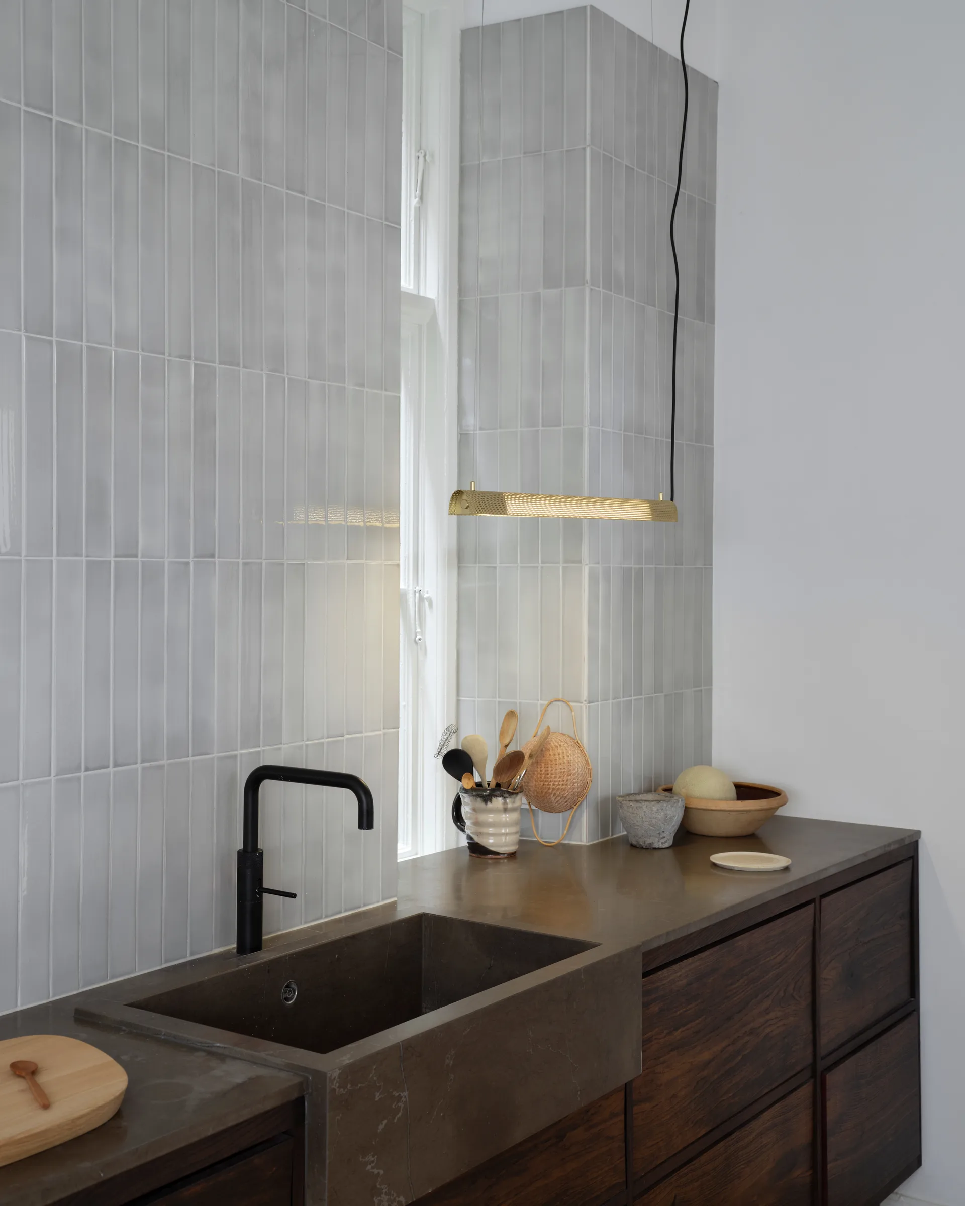 라덴트 펜던트 조명 숏 70 cm, Brass Gejst | 가이스트