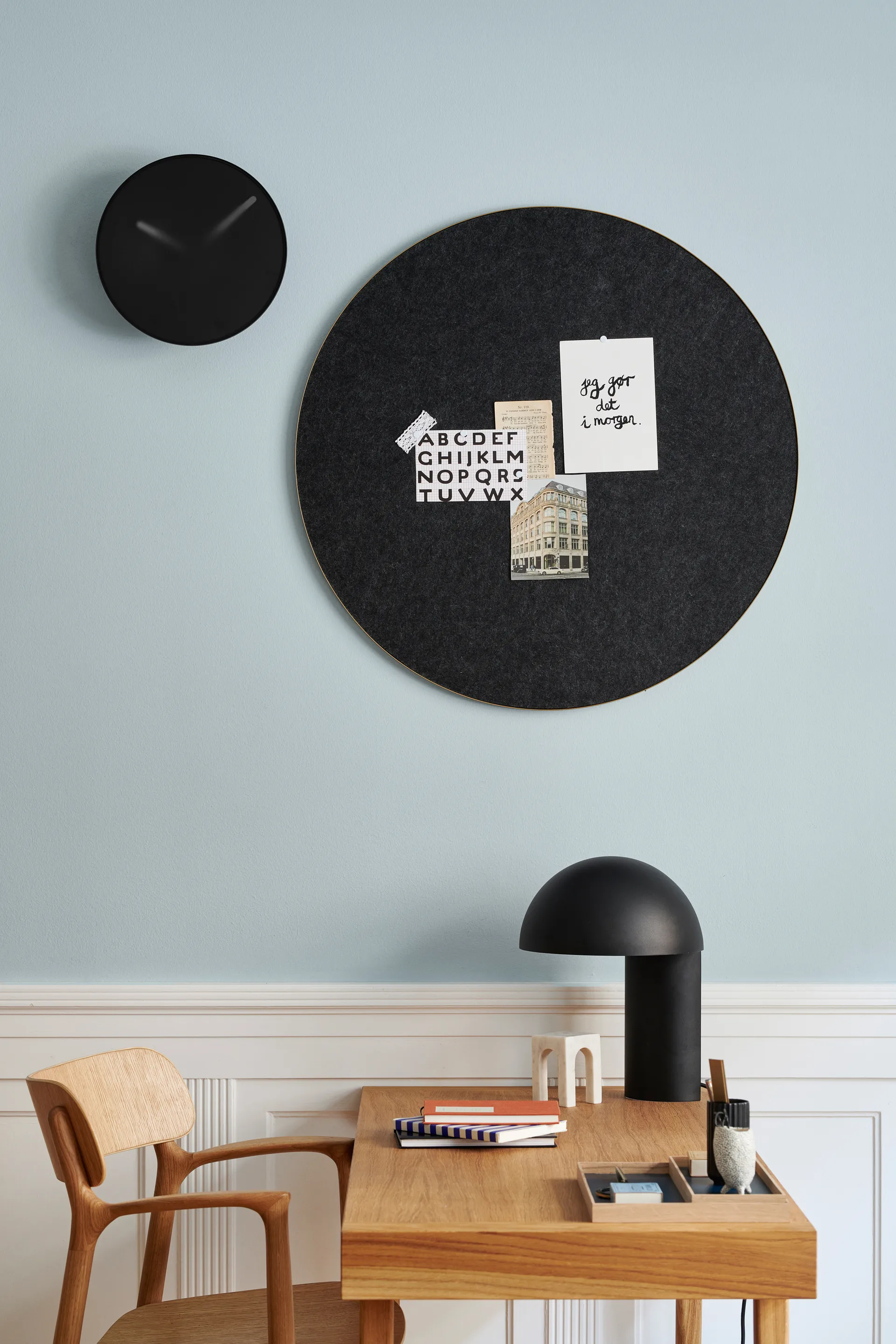 리텔 핀보드 Ø80 cm, Black-brass Gejst | 가이스트