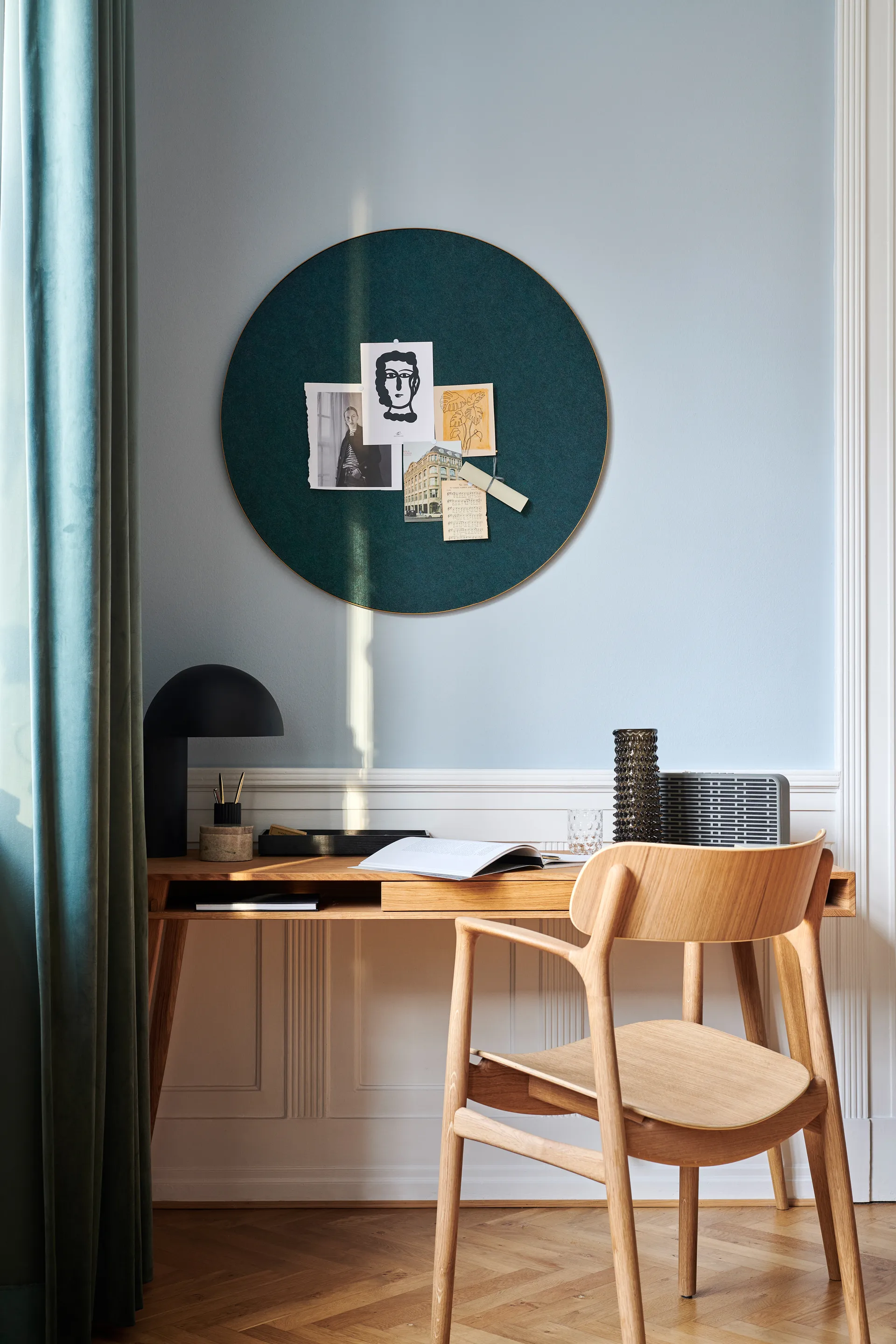 리텔 핀보드 Ø80 cm, Green-brass Gejst | 가이스트