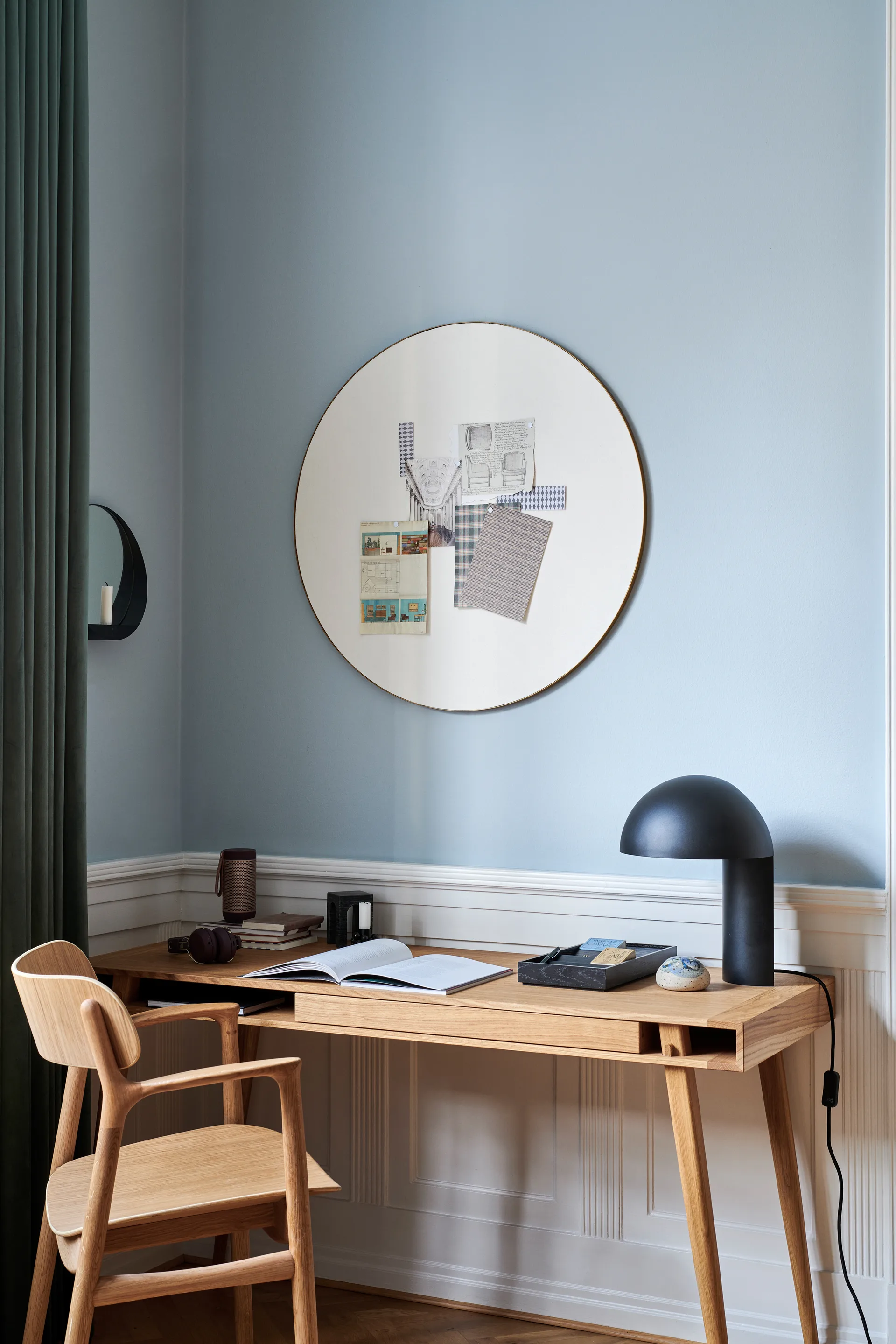 리텔 핀보드 Ø80 cm, White-brass Gejst | 가이스트