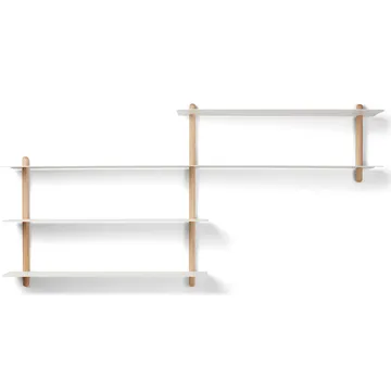 니보 선반 B - light oak-white - Gejst | 가이스트