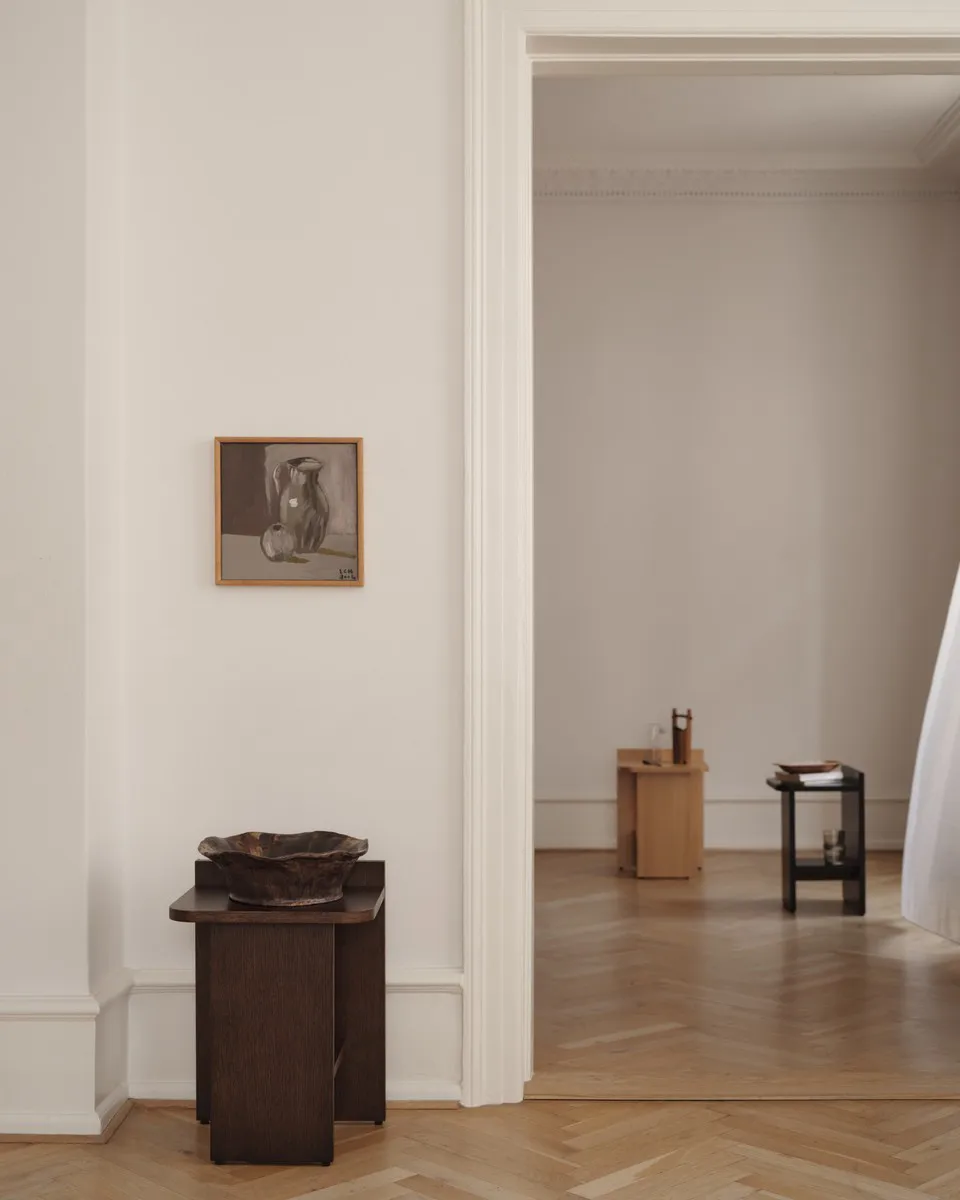 이스모 사이드 테이블, Black ash Gejst | 가이스트