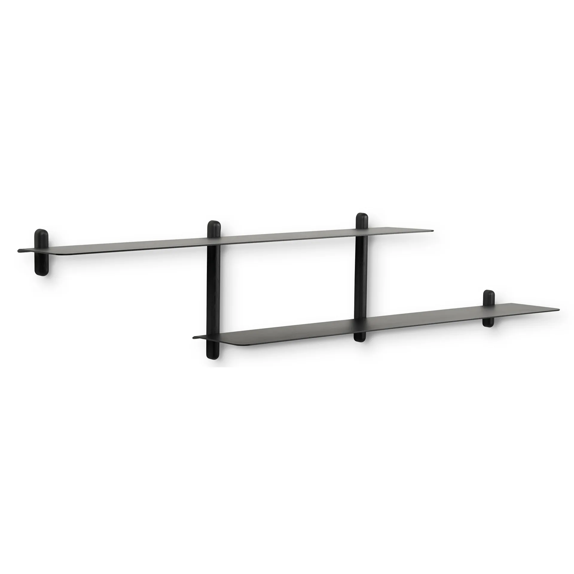 니보 선반 H, Dark-stained ash-black Gejst | 가이스트