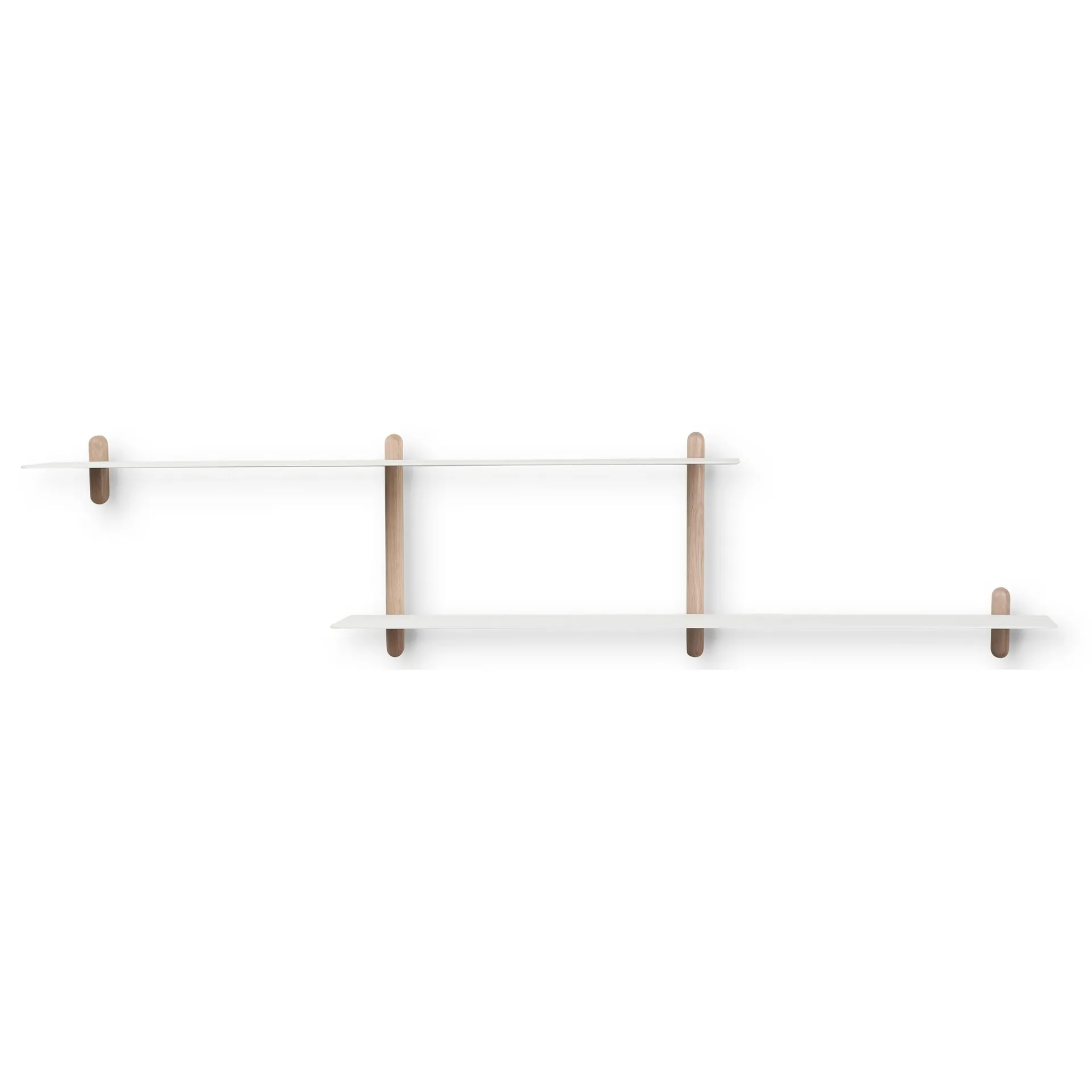 니보 선반 H, Light oak-white Gejst | 가이스트